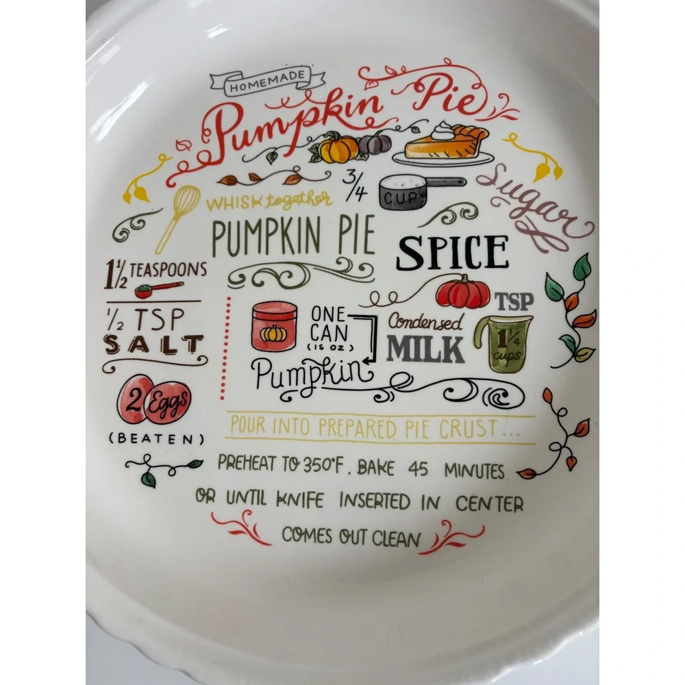 Unbranded ceramic pie